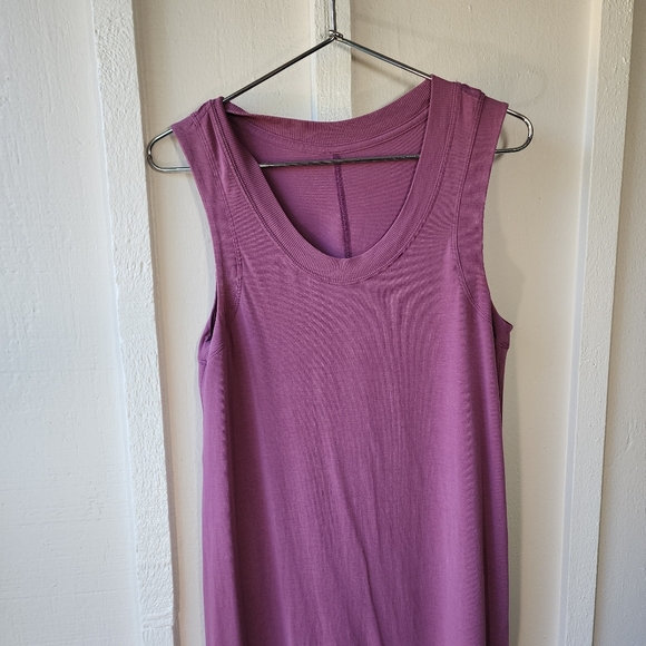 Lululemon All Yours Maxi Tank Dress Vitasea Midi Purple Sleeveless - Picture 2 of 12